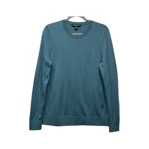 Katherine Barclay Women’s Large Wool Merino Extra Fine Pullover Sweater Crewneck